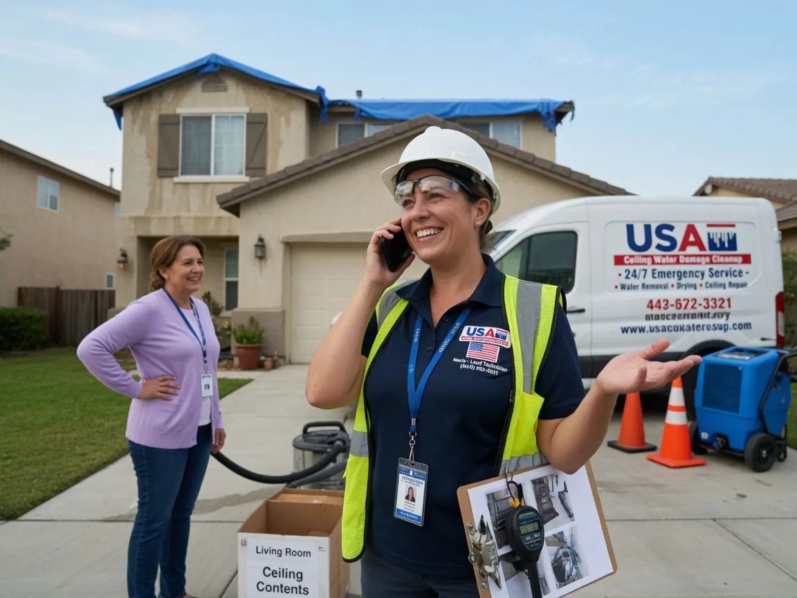 Ceiling Water Damage Restoration Rocklin, CA FAQs