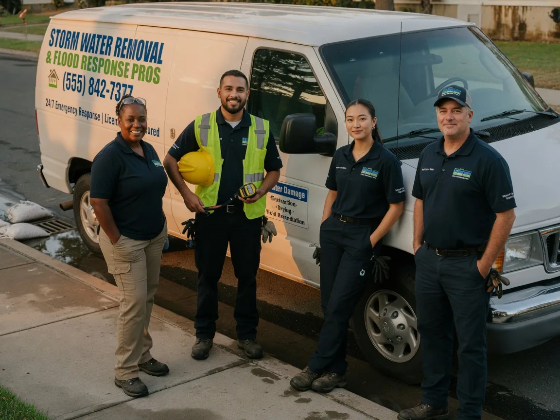 Storm Damage Water Removal company in Rocklin, CA